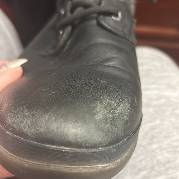 Ugg Australia Women Kesey Leather Waterproof Boots shoes sz 8. Preworn. - Picture 10 of 13